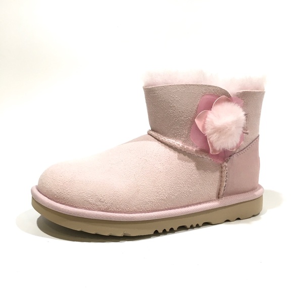 UGG Shoes Ugg Mini Bailey Ii Cactus Flower Boots Shell Pink